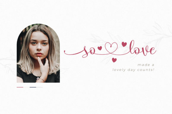 Just Girl Font Poster 3