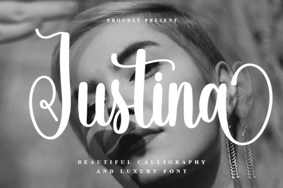 Justina Font Poster 1