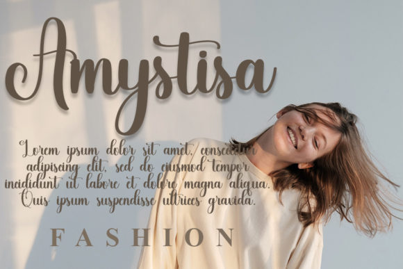 Justina Font Poster 3
