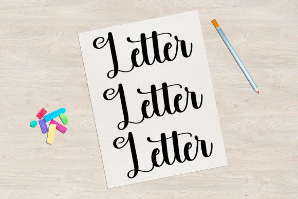 Justina Font Poster 4