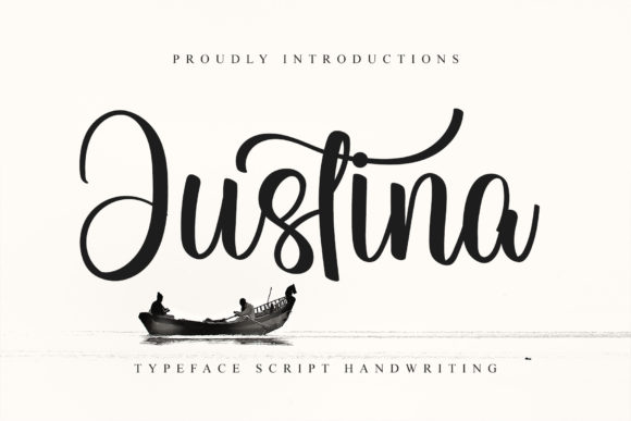 Justina Font Poster 1