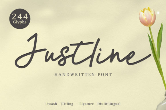 Justline Font Poster 1