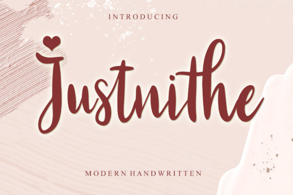 Justnithe Font Poster 1