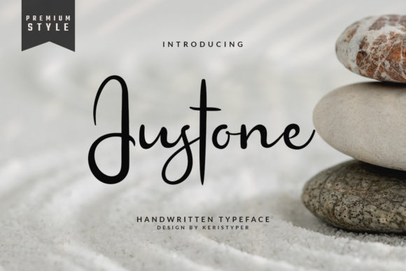 Justone Font Poster 1
