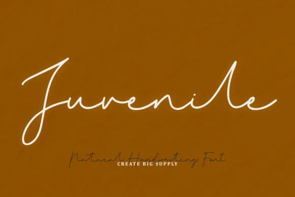 Juvenile Font Juvenile Font Poster 1