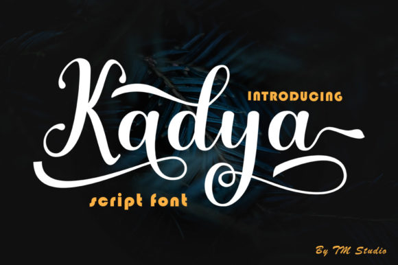 Kadya Font Poster 1