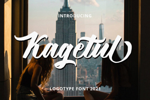 Kagetul Font Poster 1