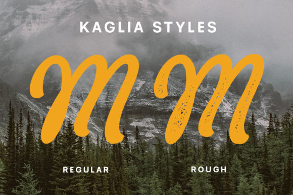 Kaglia Font Poster 3