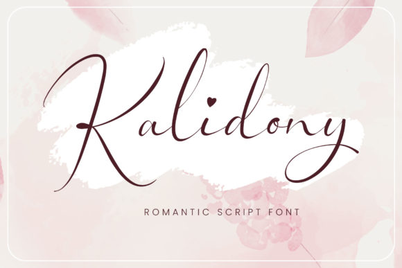 Kalidony Font Poster 1
