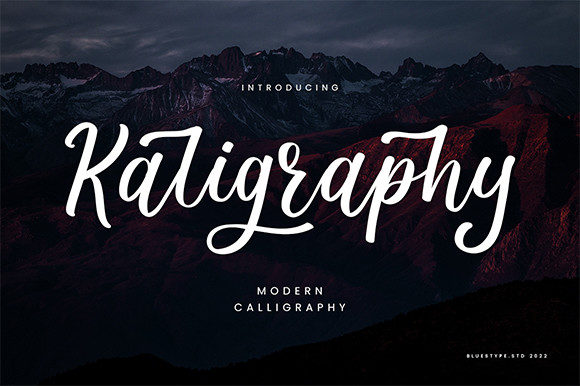 Kaligraphy Font