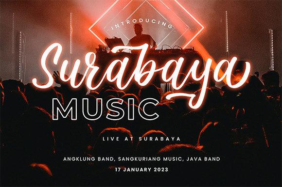 Kaligraphy Font Poster 3