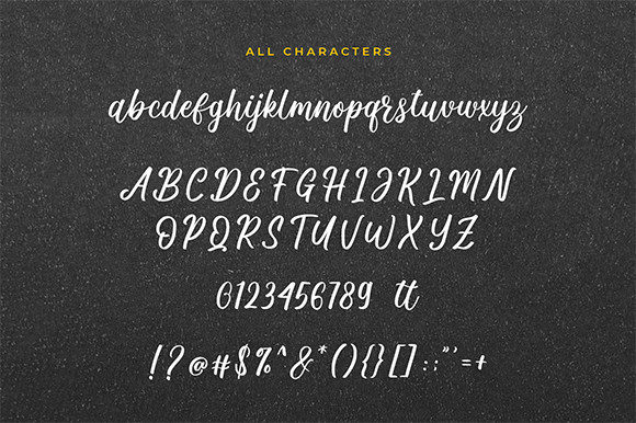 Kaligraphy Font Poster 6