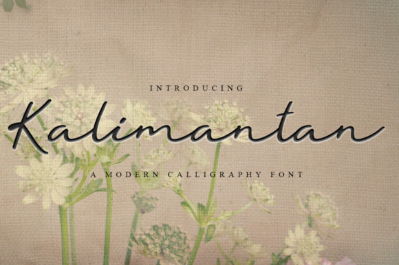 Kalimantan Font Poster 1