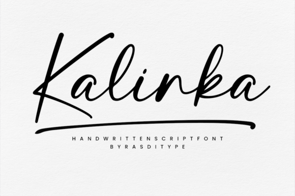 Kalinka Font Poster 1