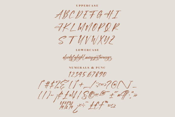 Kalisdera Font Poster 13