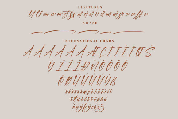 Kalisdera Font Poster 14