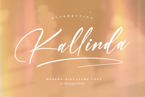 Kallinda Font Poster 1
