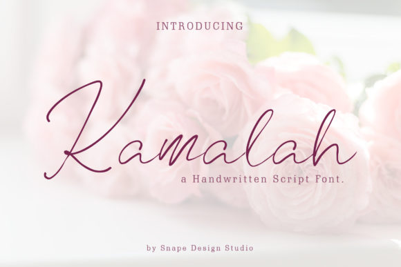 Kamalah Font Poster 1