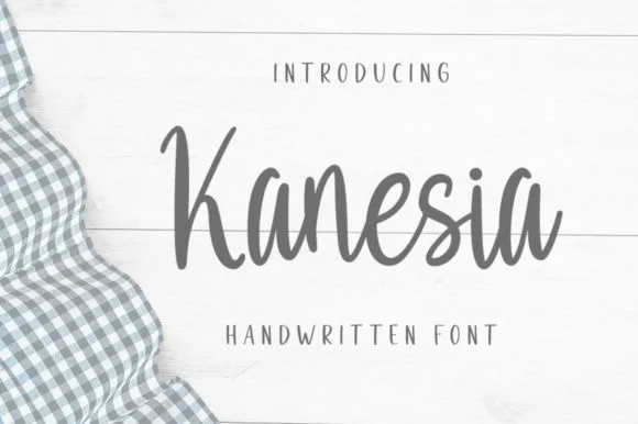 Kanesia Font Kanesia Font Poster 1
