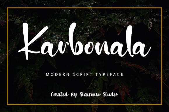 Karbonala Font