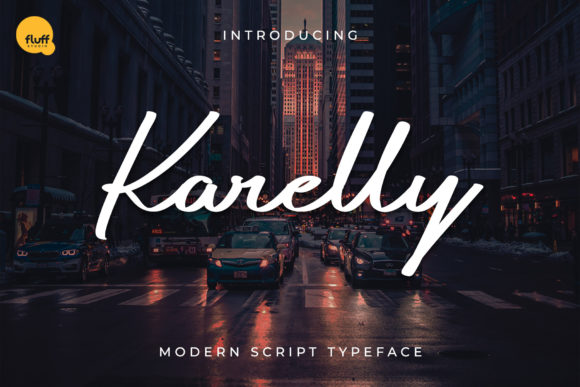 Karelly Font Poster 1