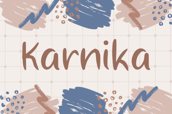 Karnika Font Poster 1