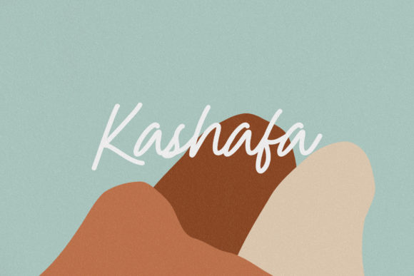 Kashafa Font Poster 1