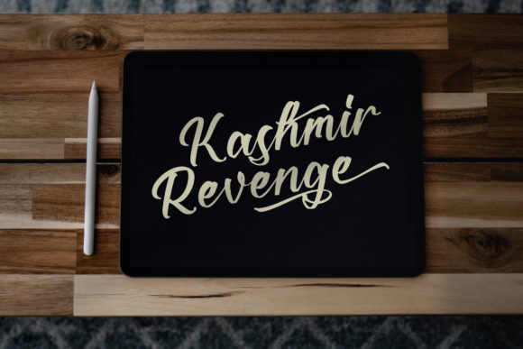Kashmir Revenge Font Poster 9