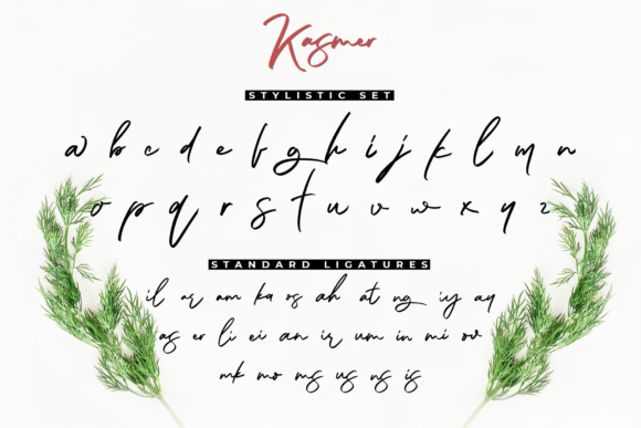 Kasmer Font Poster 8