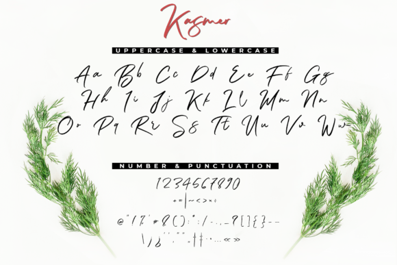 Kasmer Font Poster 9