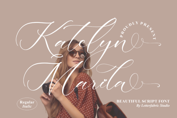 Katelyn Marila Font Poster 1