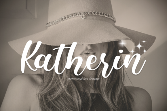 Katherin Font Poster 1