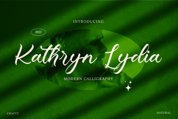 Kathryn Lydia Font Kathryn Lydia Font Poster 1