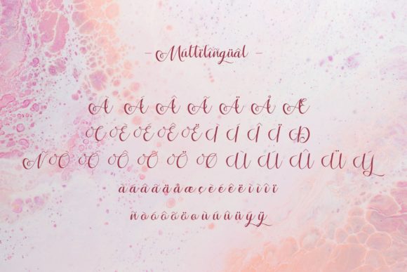 Katrine Amery Font Poster 11