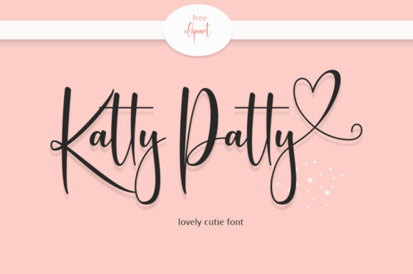 Katty Patty Font Poster 1