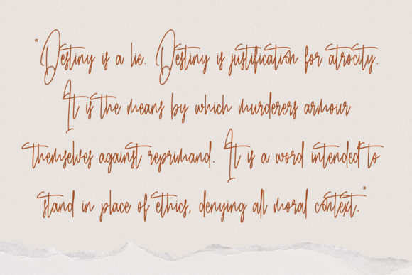Katty Wells Signature Font Poster 2