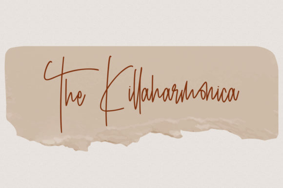 Katty Wells Signature Font Poster 6