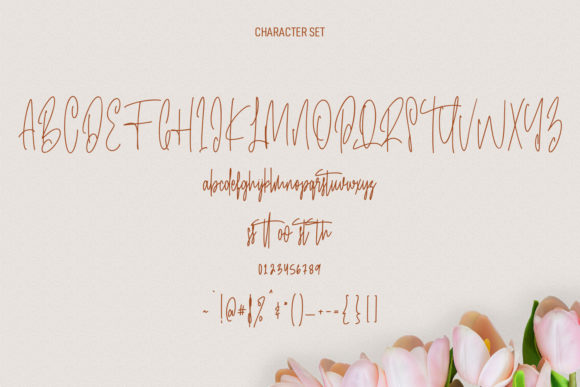 Katty Wells Signature Font Poster 8