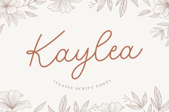 Kaylea Script Font