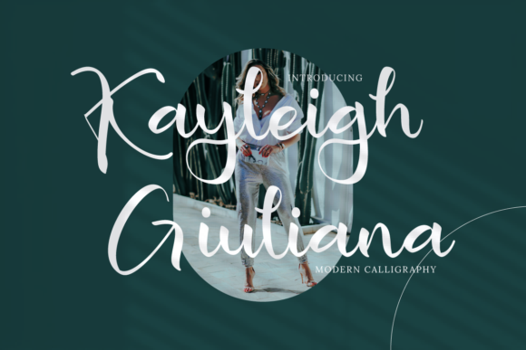 Kayleigh Giuliana Font Poster 1