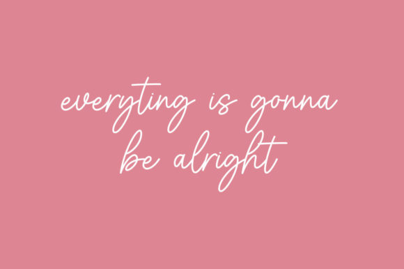 Keep Dancing Font Poster 4