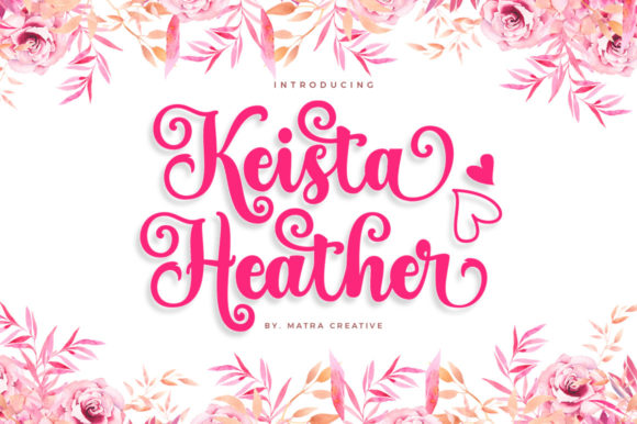 Keista Heather Font Poster 1