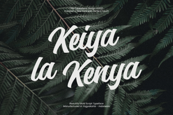 Keiya La Kenya Font Poster 1