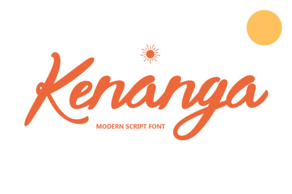 Kenanga Font Poster 1