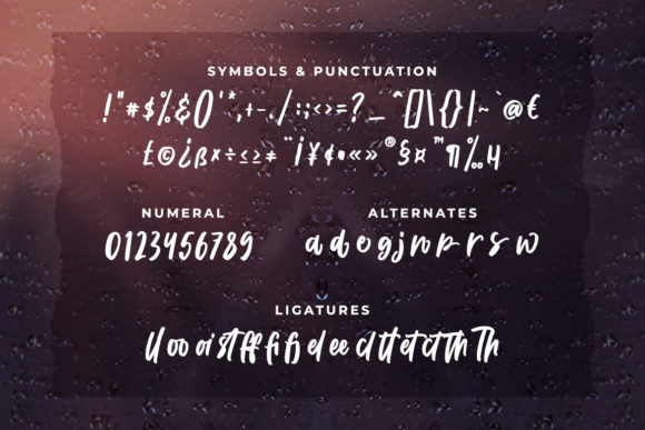 Kesal Font Poster 3