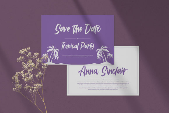 Kesal Font Poster 8
