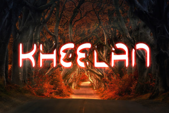 Kheelan Font Poster 1