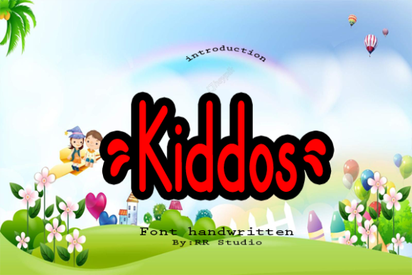 Kiddos Font Poster 1