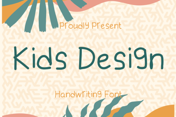 Kids Design Font Poster 1