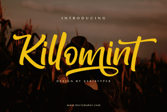 Killomint Font Poster 1